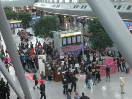 Report on Nobordercamp Cologne: Charter-deportation-airport Dusseldorf transformed into a protest-zone... Report on Nobordercamp Cologne: Charter-deportation-airport Dusseldorf transformed into a protest-zone...